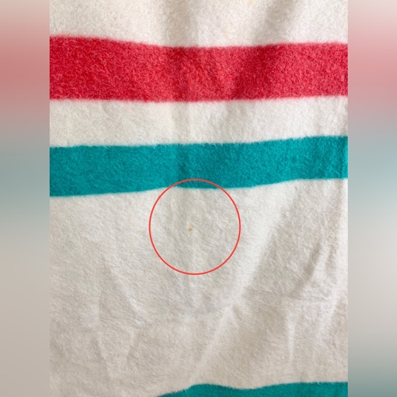 Vintage Wool Hudson Bay Four Points Blanket 88”x68” - Picture 10 of 11